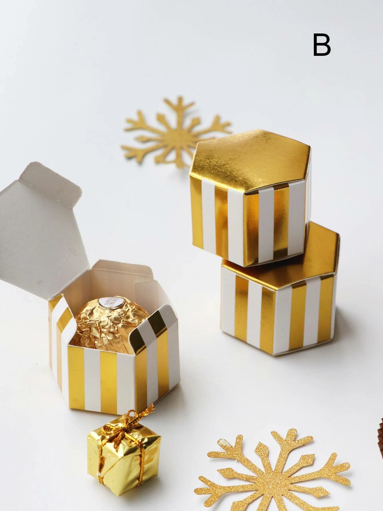 Hexagonal Candy/Gift Boxes (10)