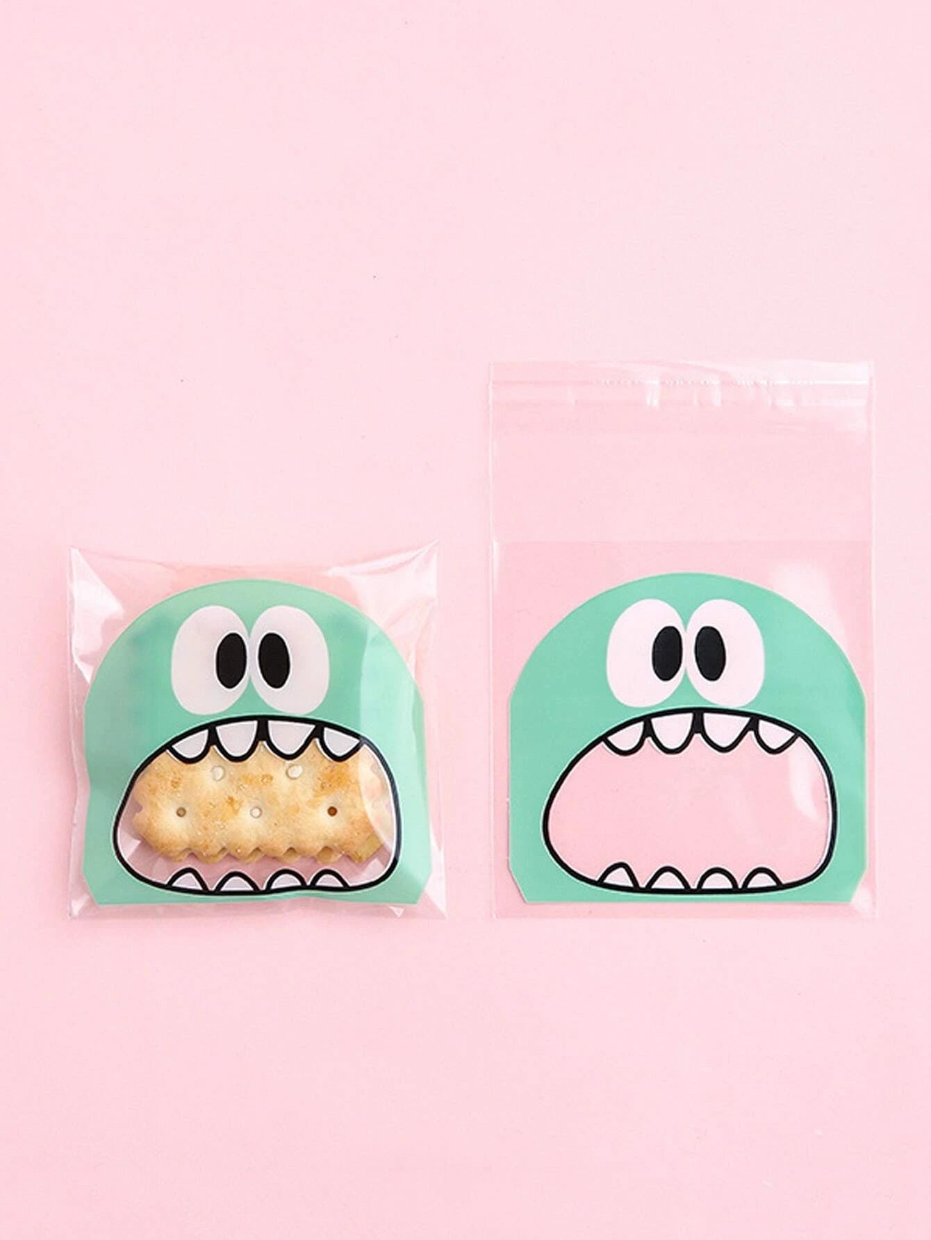 Green Nom Nom Small Packaging Bags (10s)