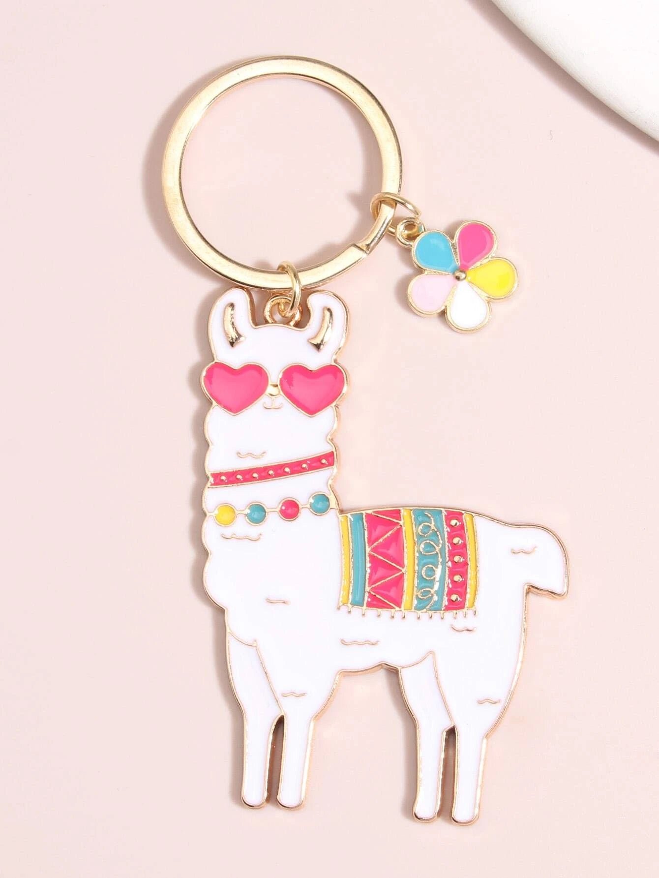 Mama Llama Keychain/ Key Ring