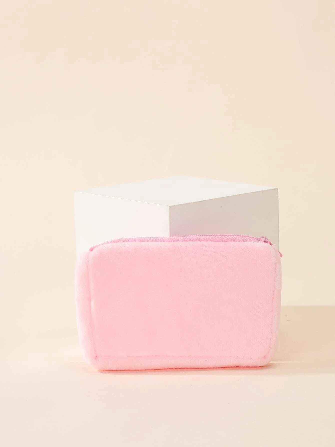 Pink Fuzzy Coin Purse